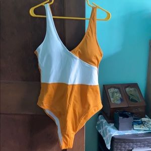 Cupshe Colorblock Swimsuit